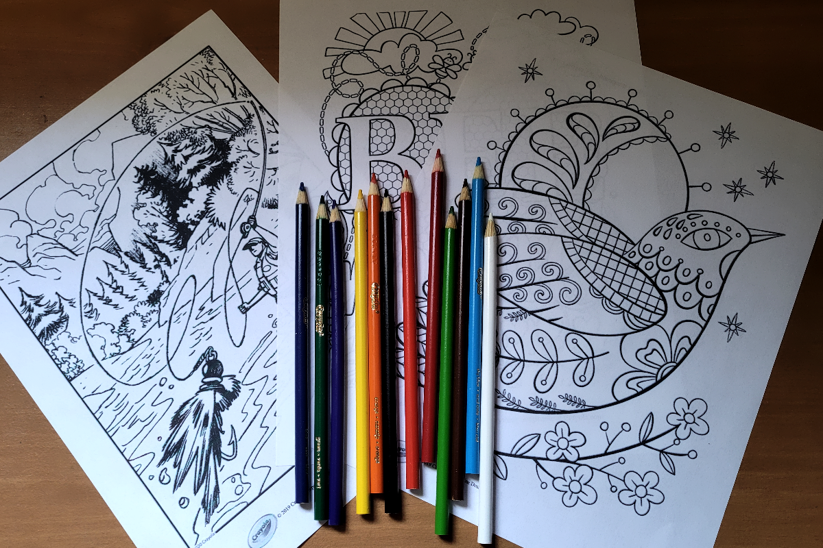 Adult Coloring Books Activities For Dementia Patients